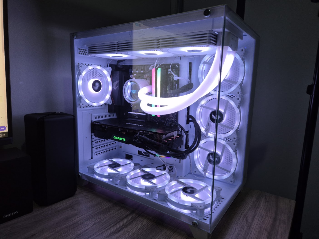 Gabinete Aquário AceGeek Mercury R425 com Vidro Temperado